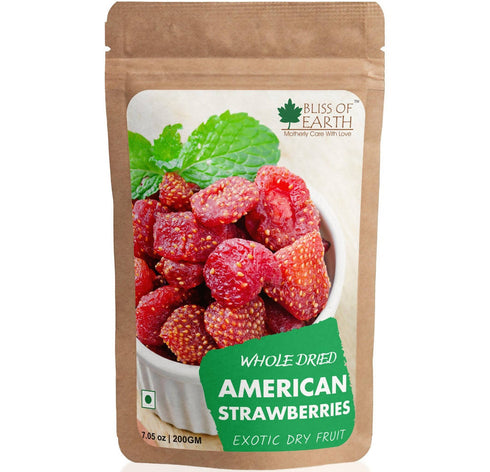 Bliss of Earth Whole Dried American Strawberries